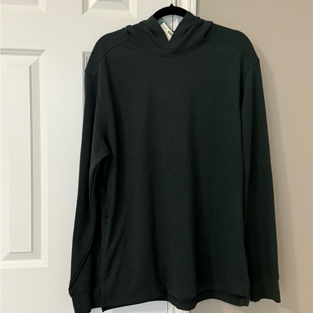 01Algo Green Performance Thermal Hoodie NWT